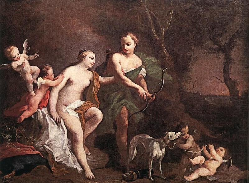 Venus and Adonis uj, AMIGONI, Jacopo